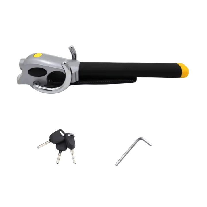 BowLift | Steering wheel lock with alarm function and triple security