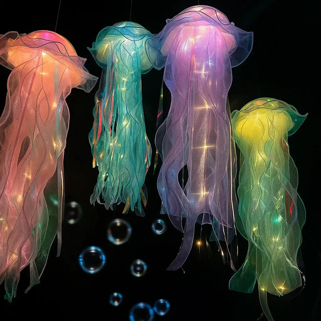 BowLift | Glowing Jellyfish Decorative Light for Atmospheric Ambiance