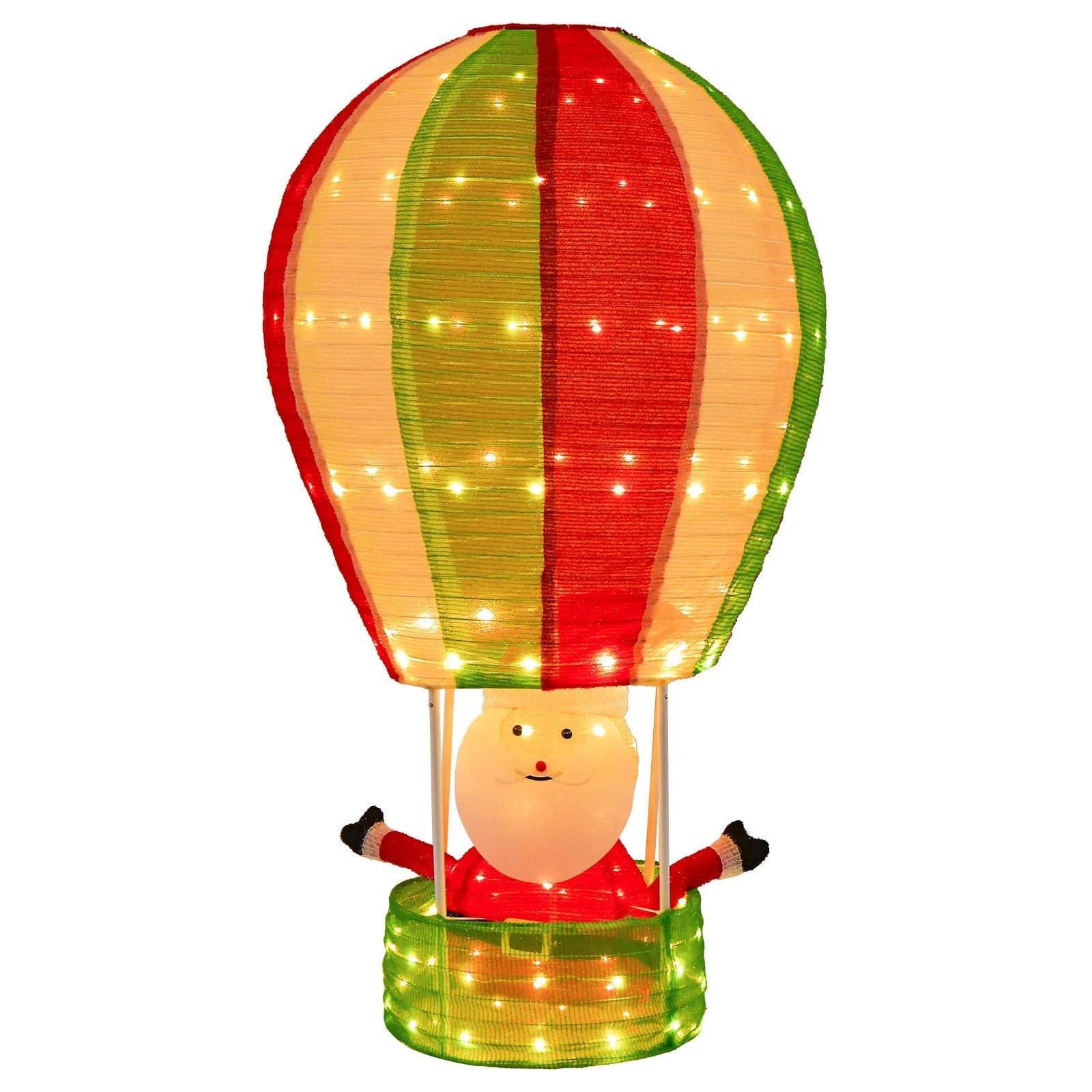 BowLift | GlowBalloon – Pop-up Christmas Decoration with LED Santa Display