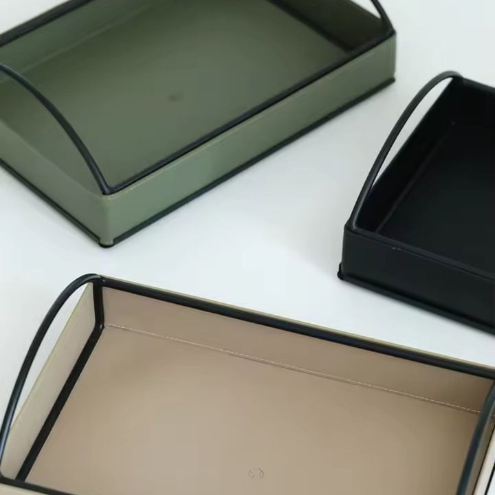 BowLift | Linéa Faux Leather Display Tray