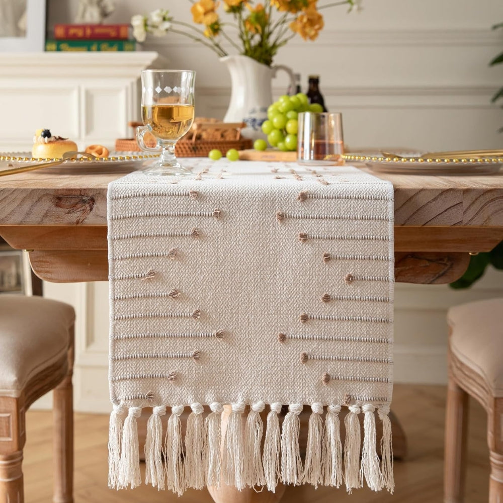 BowLift | Liora Elegant Tassel Table Runner