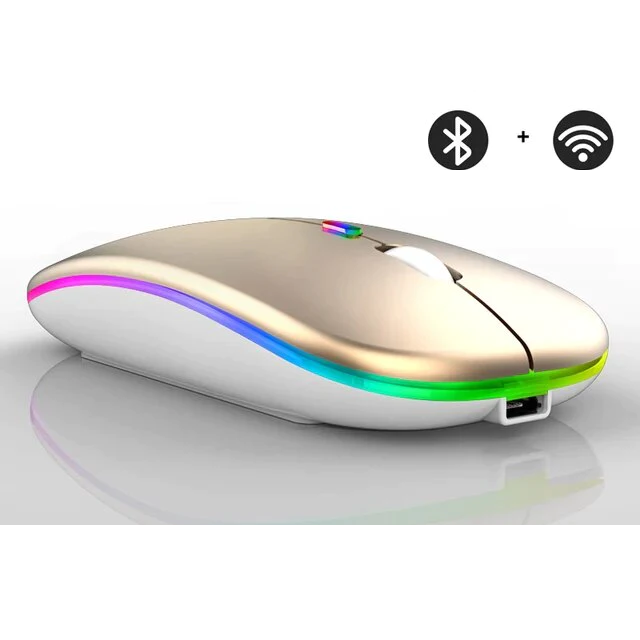 LuxeClick Mouse – Wireless Rechargeable Bluetooth Mouse Bowlift