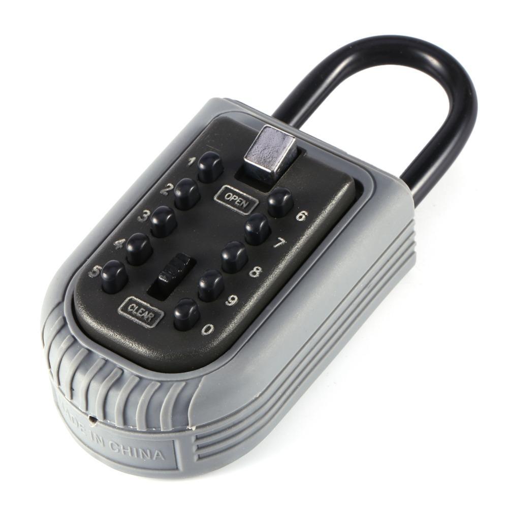 BowLift | Lock Picks 10 Digit Combination Lock Safe Storage Box Combination Padlock Portable Key Safe Box Key Holder For Home Outdoor Used