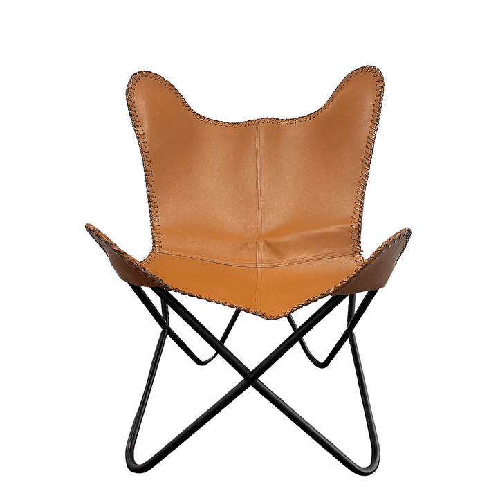 Bat chair made of real leather (available in different colors) | Bowlift