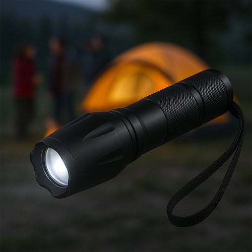 Taclight LED Zoom Flashlight (waterproof and shockproof) w/5 functions | Bowlift