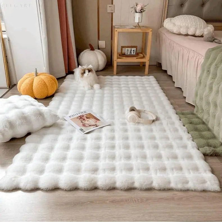 BowLift | Lorvi | Plush Rug Flower