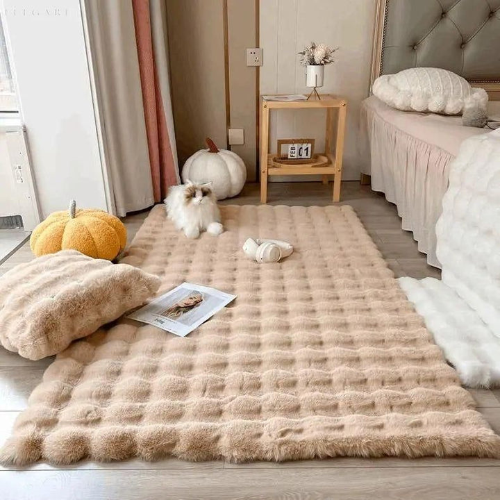 BowLift | Lorvi | Plush Rug Flower