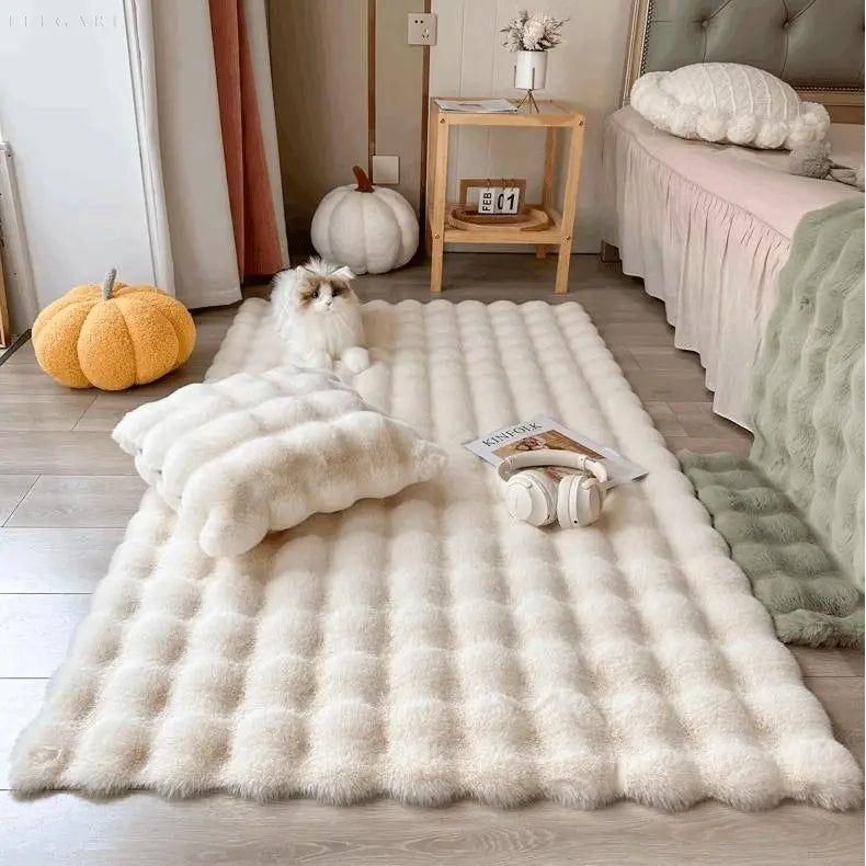 BowLift | Lorvi | Plush Rug Flower
