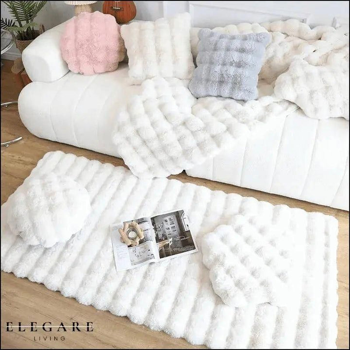 BowLift | Lorvi | Plush Rug Flower