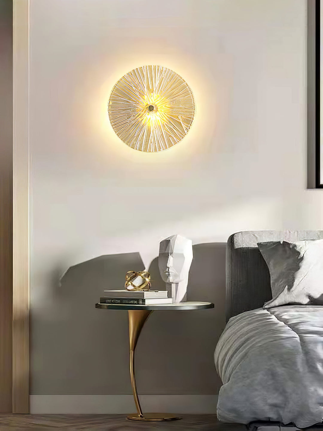 BowLift | LotusGlow – Modern Lotus Flower Wall Light for Serenity