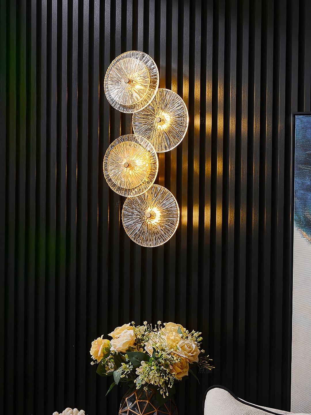 BowLift | LotusGlow – Modern Lotus Flower Wall Light for Serenity