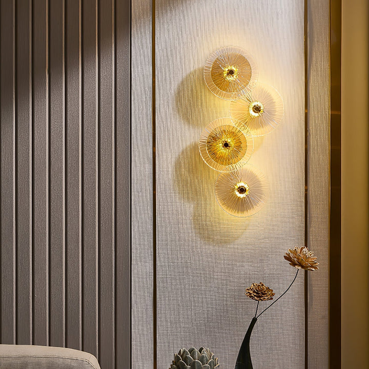 BowLift | LotusGlow – Modern Lotus Flower Wall Light for Serenity
