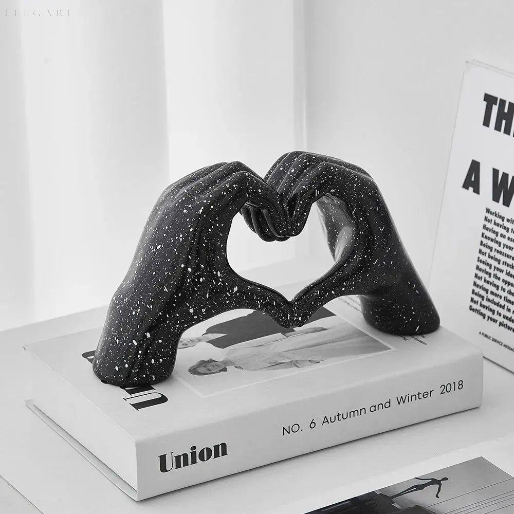 Love Hands - Aesthetic Heart Hands Room Decor | Bowlift