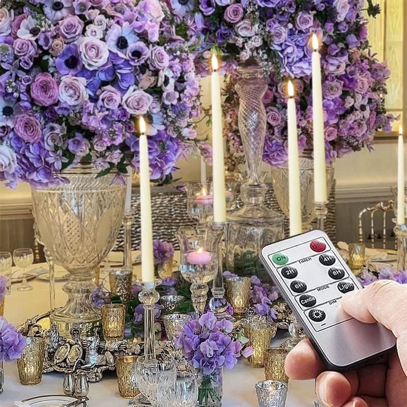 BowLift | Standing LED Stick Candles with Remote Control
