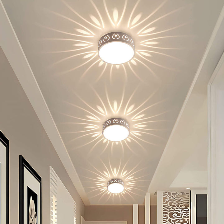 BowLift | LumiForm – Minimalist LED Ceiling Light with Soft Warm Glow