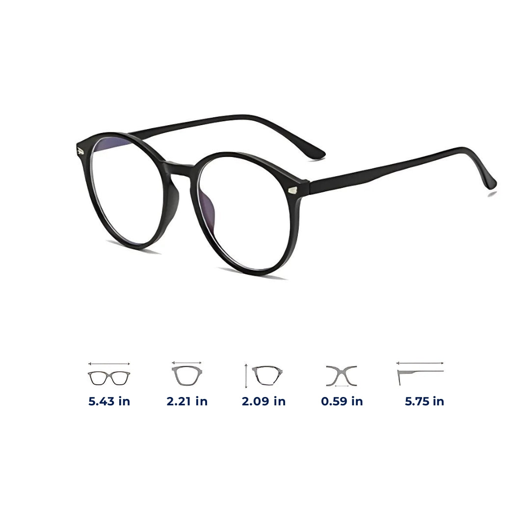 LumiShield | Blue Light Blocking Glasses – Reduce Eye Strain – Improve Sleep – Stylish & Comfortable – Ideal for Screen Use Bowlift