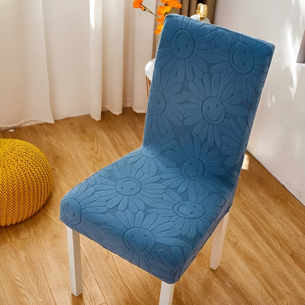 BowLift | Fleur Smiley Flower Stretch Chair Cover