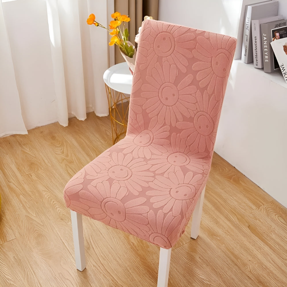 BowLift | Fleur Smiley Flower Stretch Chair Cover