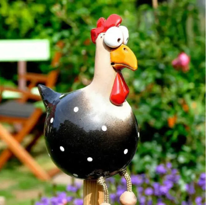 BowLift | Funny Chicken Garden Decoration