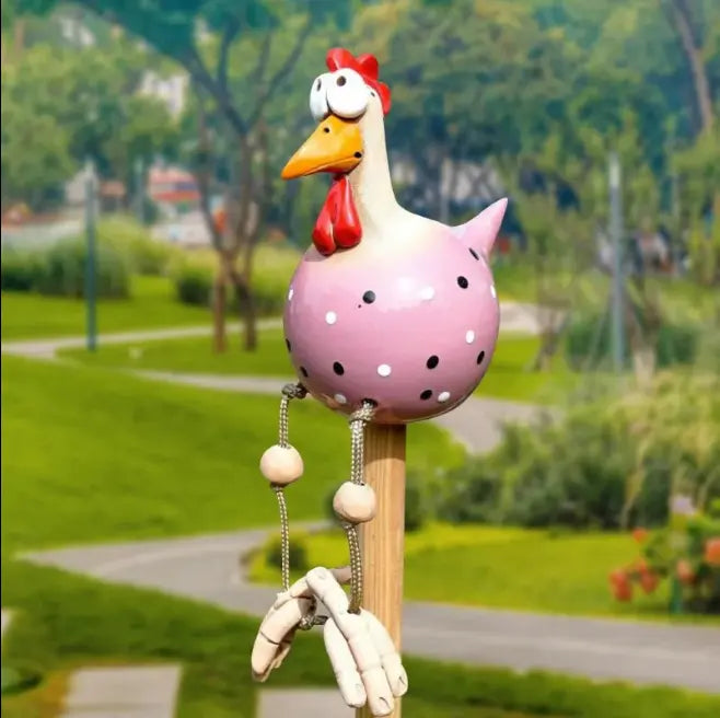 BowLift | Funny Chicken Garden Decoration