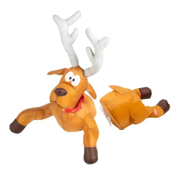 BowLift | Cheerful Christmas Window Figure ClausKlap – Moving Sound-Activated Decoration