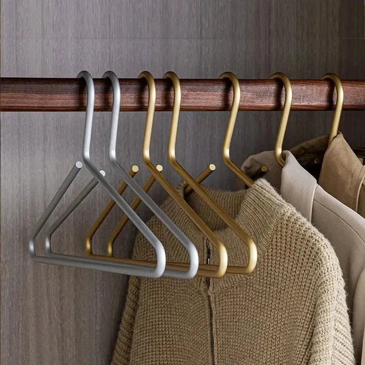 BowLift | Luxury Anti-Slip Clothes Hanger - Stylish Solid Matte Coat Hangers For Long Lasting Use - (5 per set)