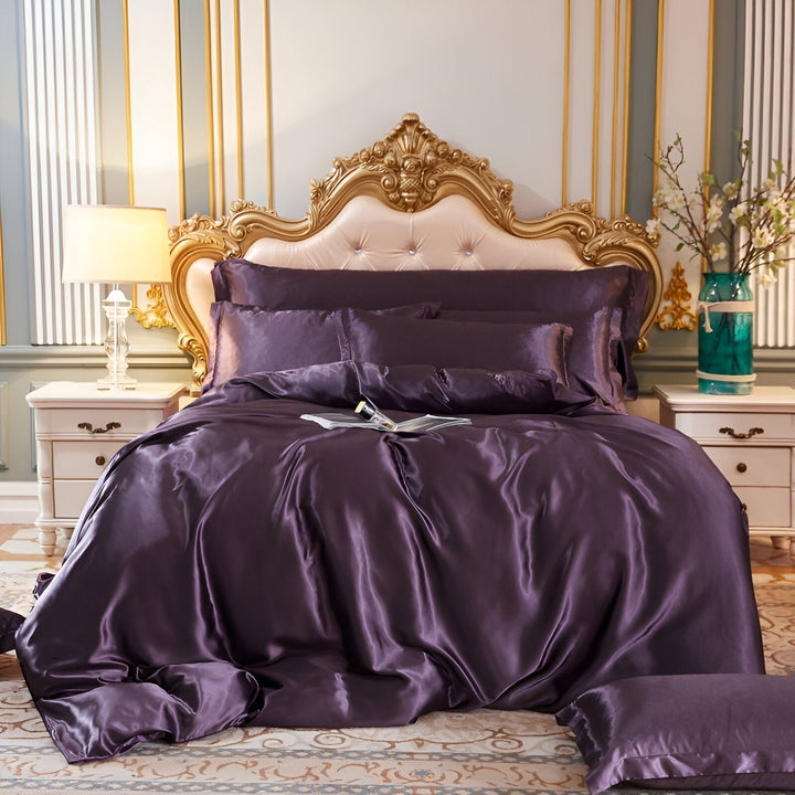BowLift | Luxurious Silk Duvet Cover Soft Breathable Maintenance Friendly