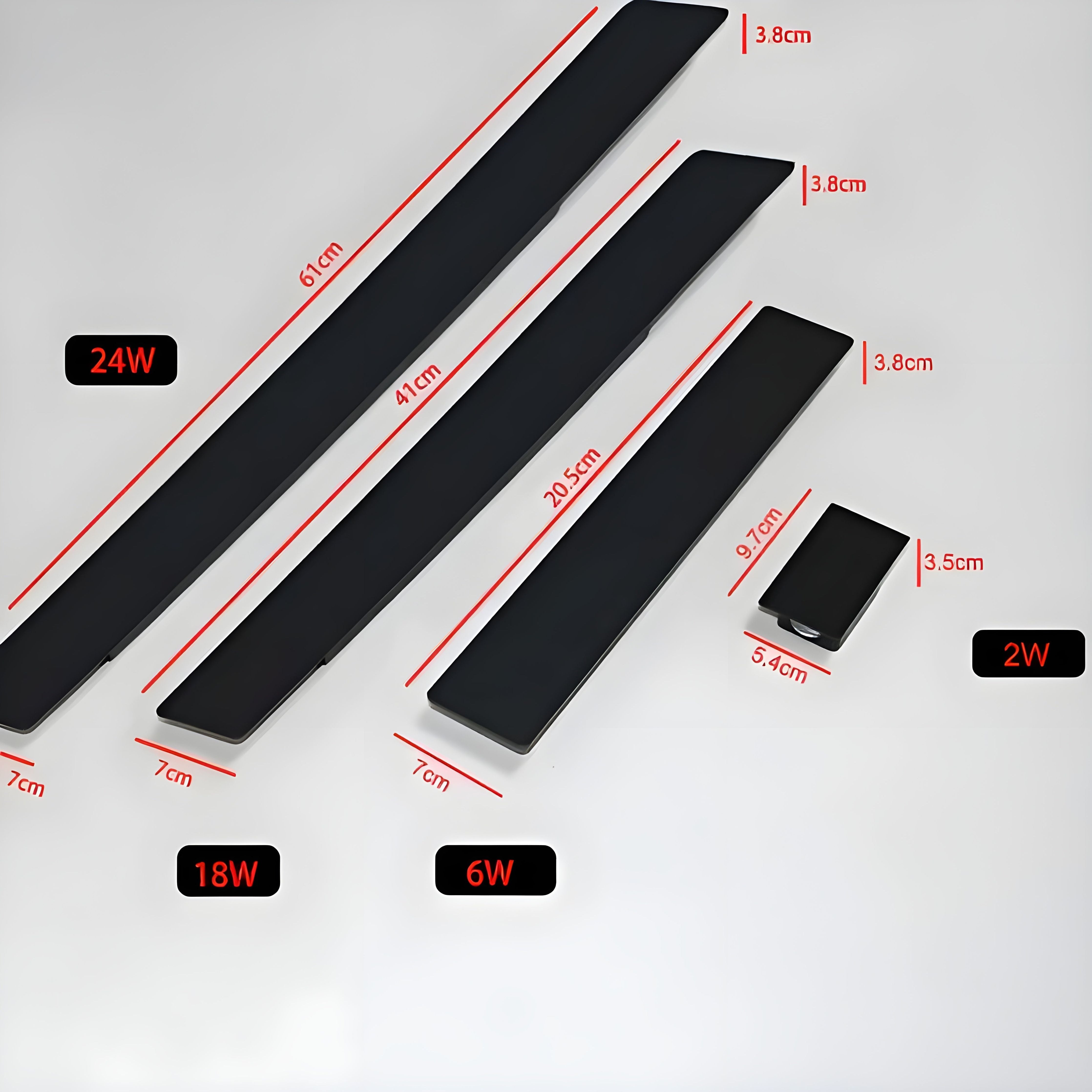 BowLift | Light - Modern weatherproof LED wall lamp made of aluminum for outdoor use