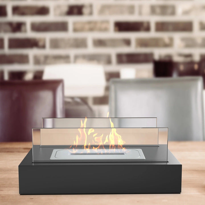 BowLift | Tabletop Bio-Ethanol Fireplace – Indoor & Outdoor Smokeless Flame Heater
