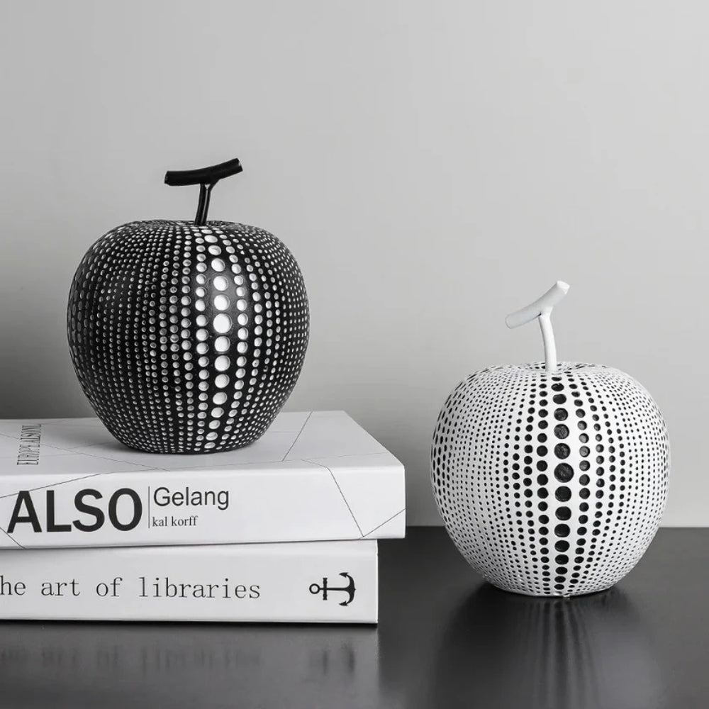 BowLift | Luxurious Polka Dot Apple Sculpture