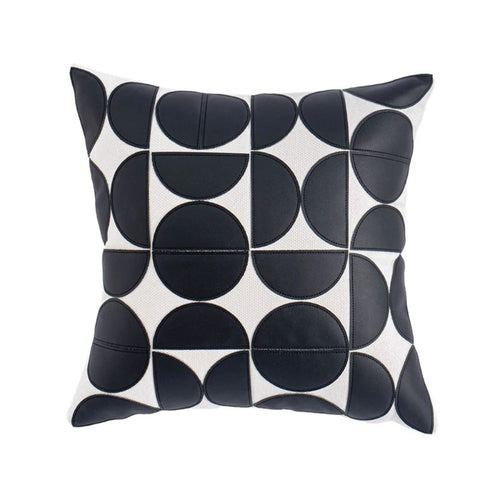 BowLift | Luxury Embroidered Faux Leather Sofa Cushion Cover