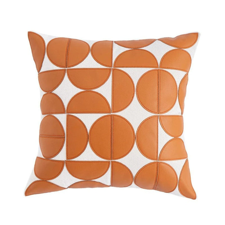 BowLift | Luxury Embroidered Faux Leather Sofa Cushion Cover