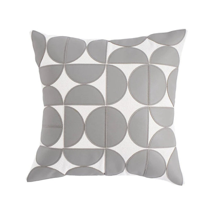 BowLift | Luxury Embroidered Faux Leather Sofa Cushion Cover