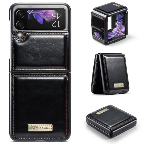 BowLift | Luxurious Genuine Leather Flip Case for Samsung Z Flip3 5G