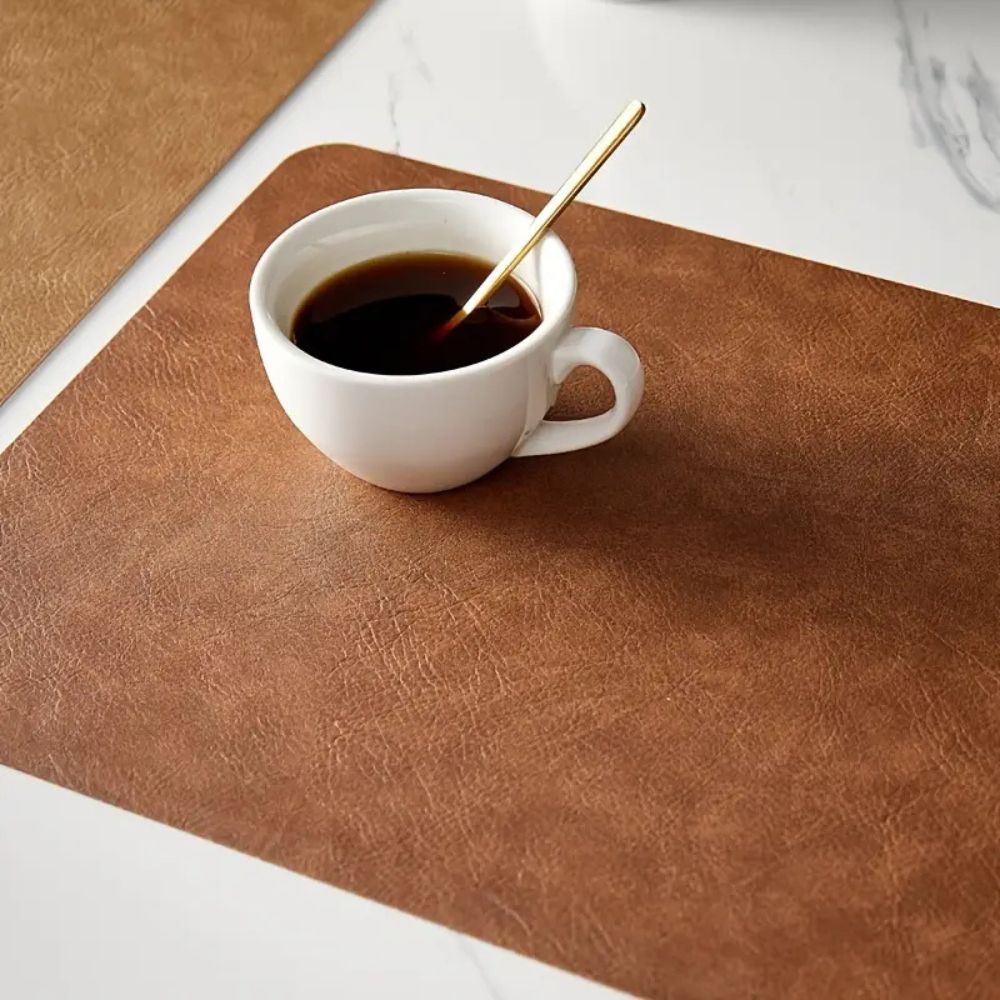 BowLift | Luxury Vintage Leather Placemat