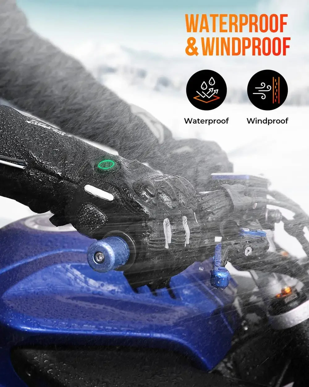 BowLift | Thermal Heated Gloves | Waterproof Rechargeable Winter Gloves