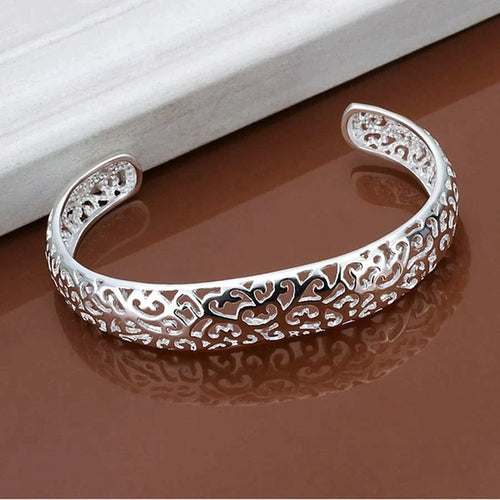 Elegant Silver Filigree Bracelet | Unique and Breathtaking Design Bowlift