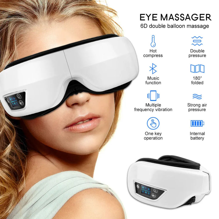 Smart 6D Eye Massage with Airbag Technology Bowlift