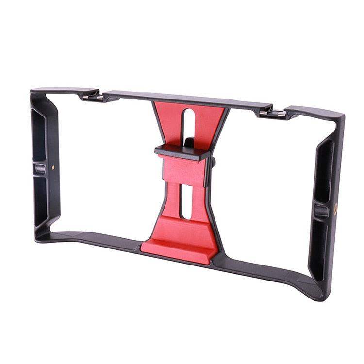 VideoGrip Smartphone Stabilizer – Professional Film Cage with Cold Shoe Mounts | Bowlift