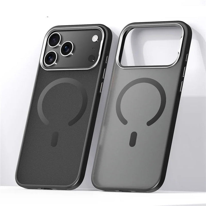BowLift | Ultra-thin matte MagSafe case with metal edge finish