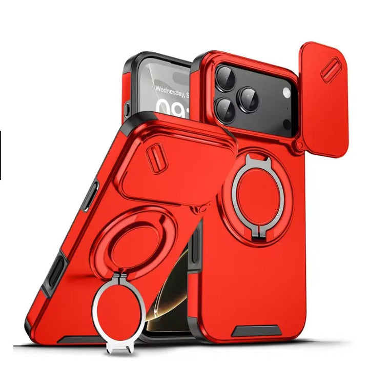 BowLift | Robust magnetic armor case with stand for iPhone 17 series