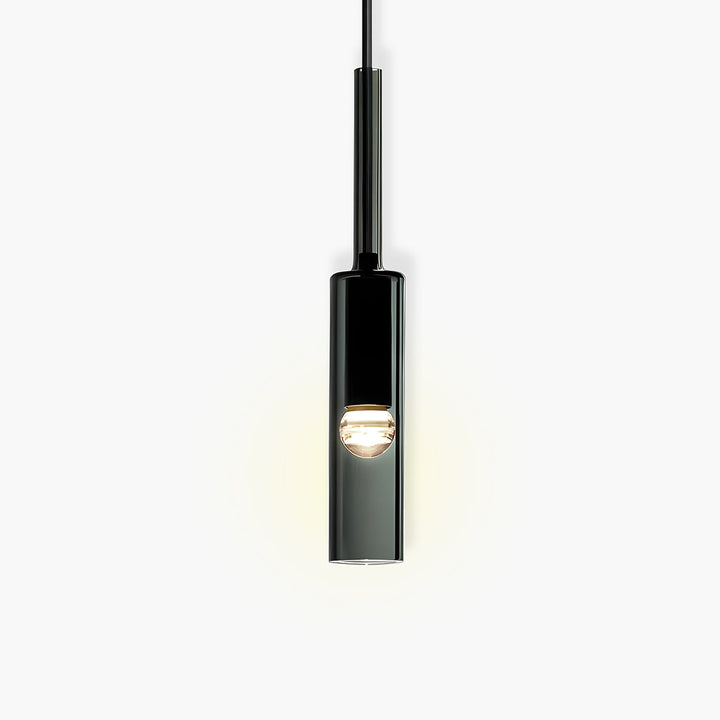Pendant light made of smoked glass – Elegant design with sparkling light effects | Perfect for living room | Bowlift