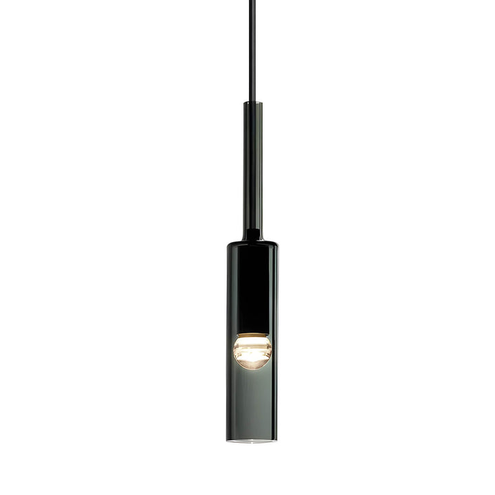Pendant light made of smoked glass – Elegant design with sparkling light effects | Perfect for living room | Bowlift