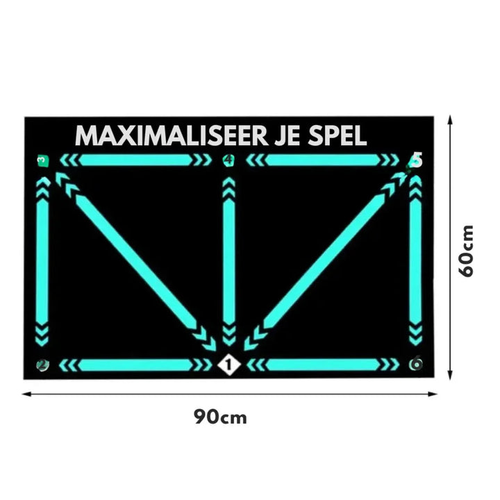 BowLift | Interactive LED Soccer Training Mat for Footwork Practice