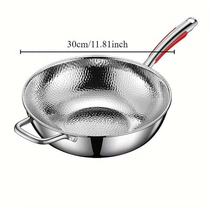 BowLift | Premium titanium wok with round bottom for induction cookers and effortless stir-frying