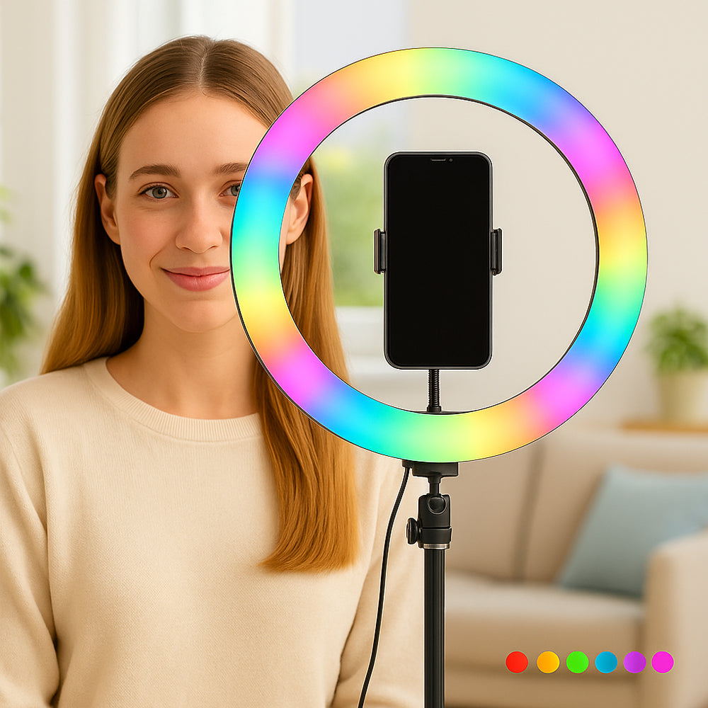 Ring Light RGB – 15 Light combinations – MJ30 | Bowlift