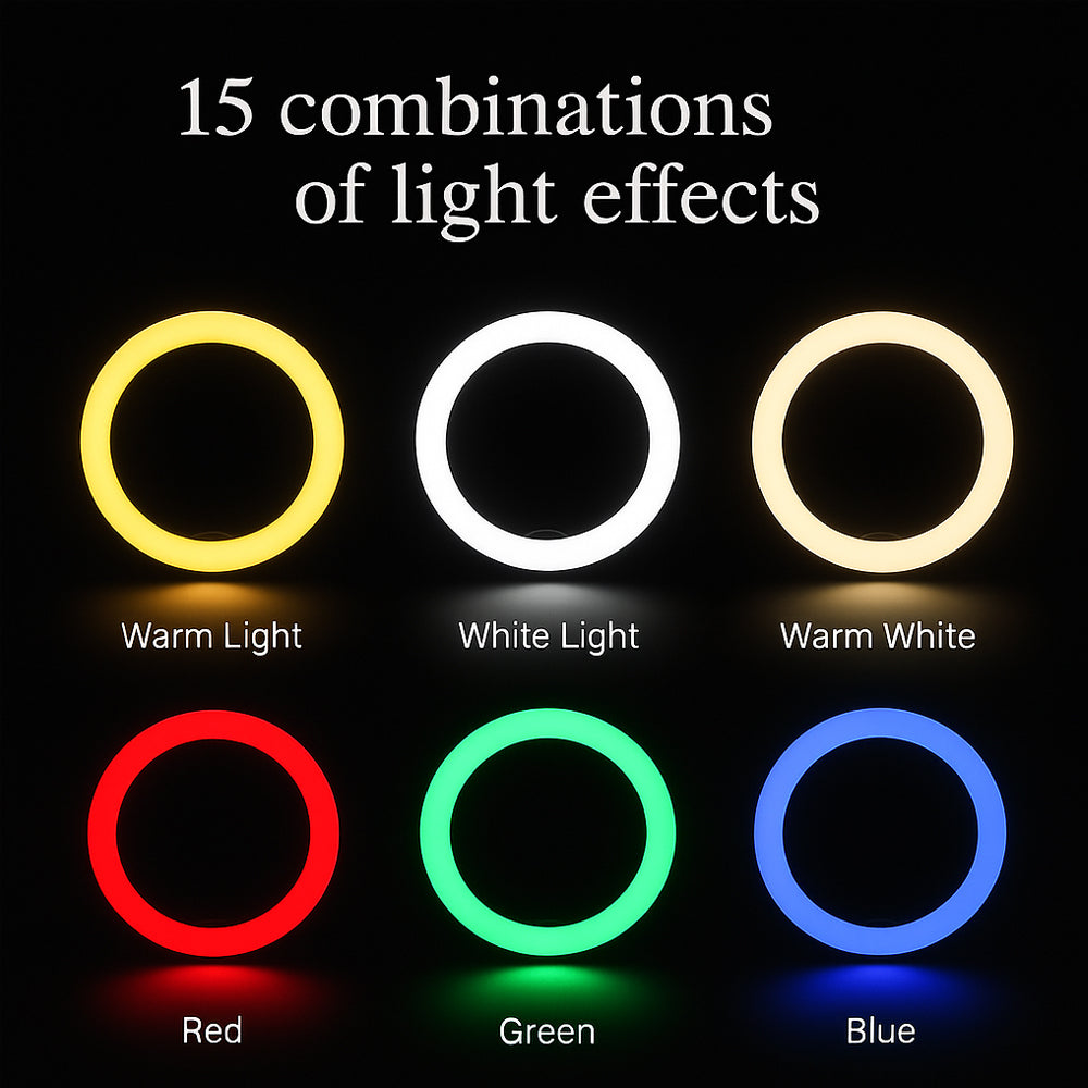 Ring Light RGB – 15 Light combinations – MJ30 | Bowlift
