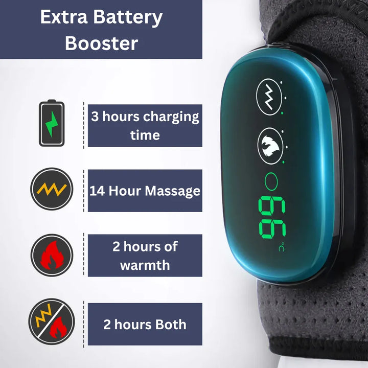 BowLift | Shoulder Massage Device | Heat Therapy, Adjustable Intensity & Ideal for Muscle Relaxation