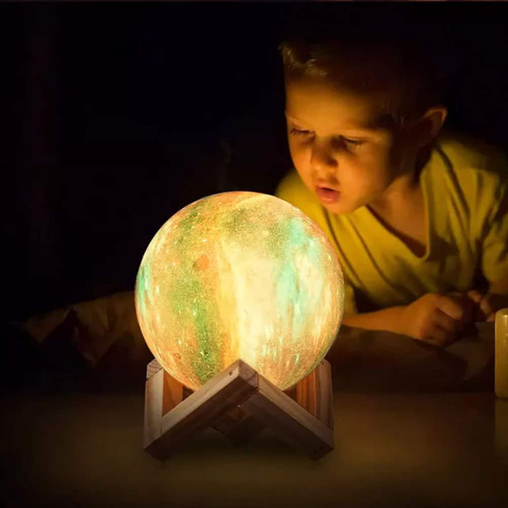 Moon lamp -16 colors - LED - with touch function and remote control | Bowlift