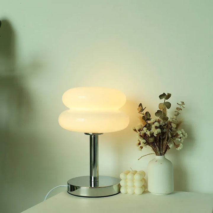 Macaron Glass Table Lamp – Modern Mood Light for Interiors | Bowlift